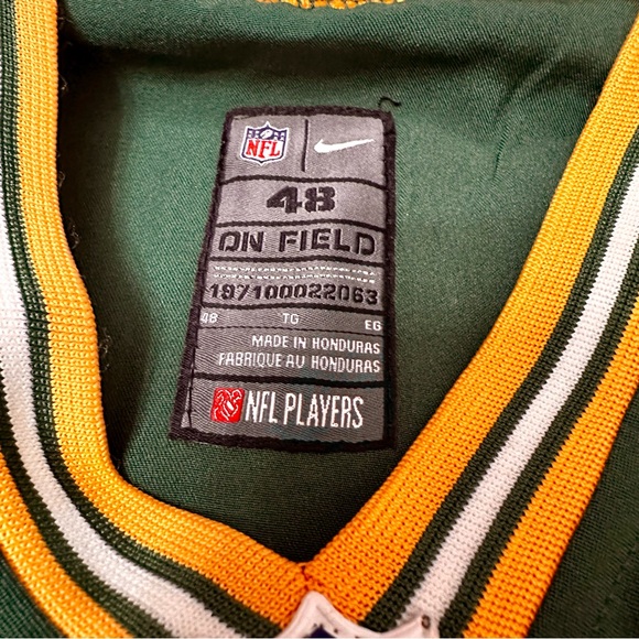 Clay Matthews Green Bay Packers Football Jersey Sz XL Cheese Head Nike 2024 HOF - Picture 12 of 13